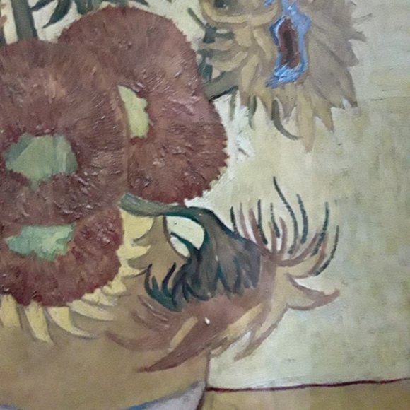 Still Life Print with Flowers in Earth Colors - Picture 5 of 9